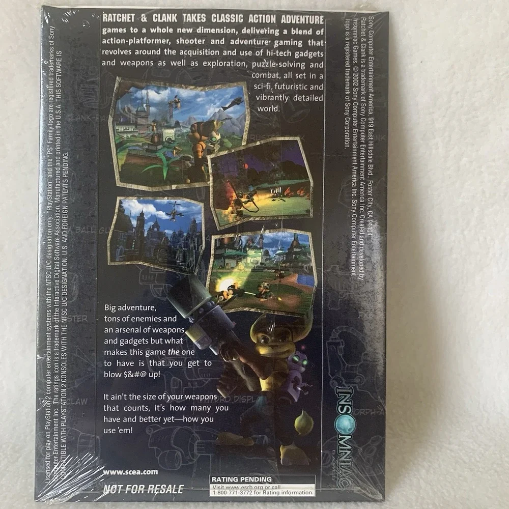 Sly Cooper And The Thievus Racoonus DEMO DISC (PS2) E3 Not For Resale - Sealed